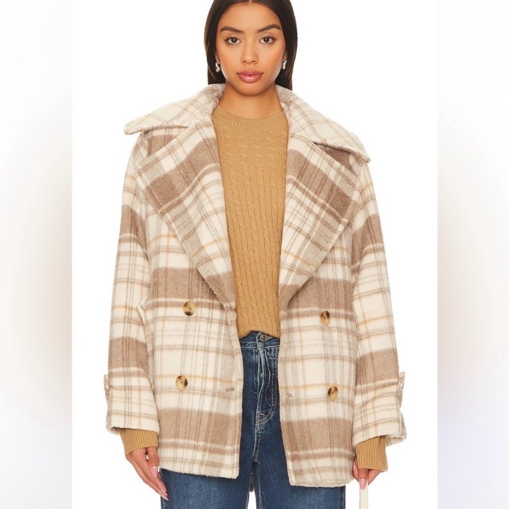 Free People Highlands Wool Peacoat